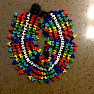 Vintage handmade South African beaded bracelet​